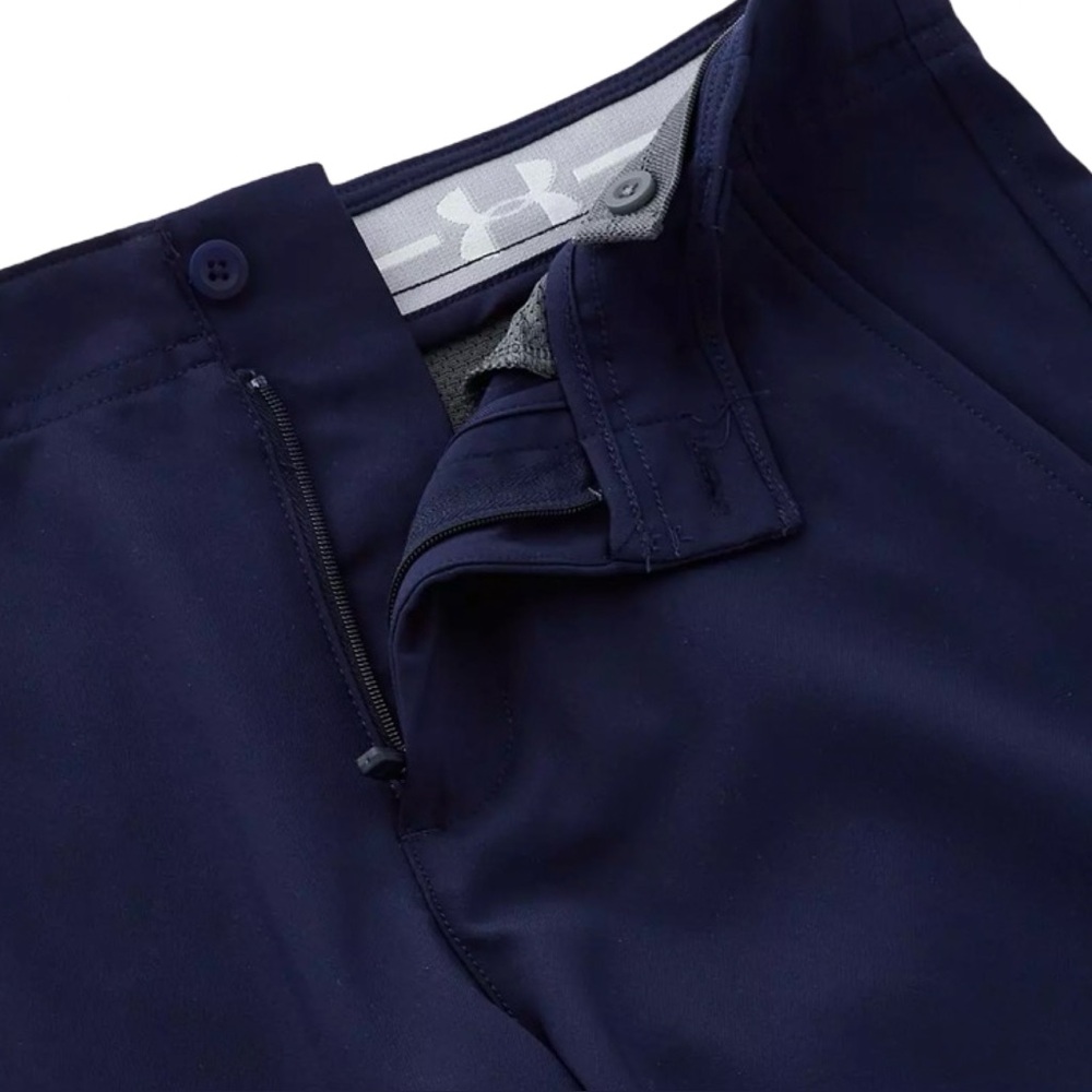 EUC Under Armour Kids Blue Matchplay Golf Shorts - Picture 3 of 12
